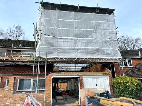 extension over yhe garage