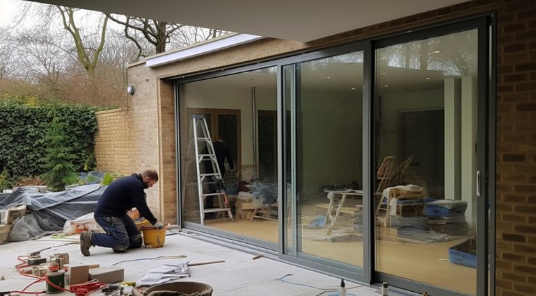sliding door installation